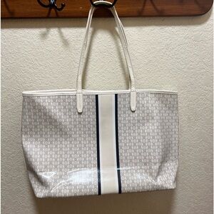 Tory Burch white tote